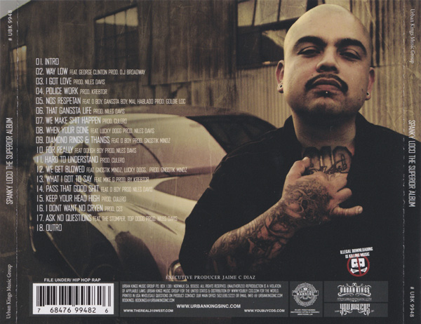 Spanky Loco - The Superior Album Chicano Rap